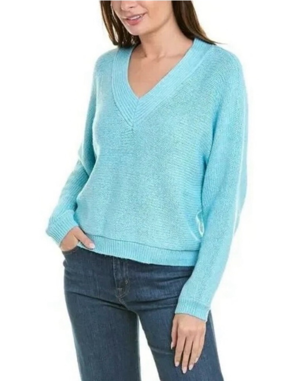 CABI Frosty Pullover in Robins Egg Blue 4282